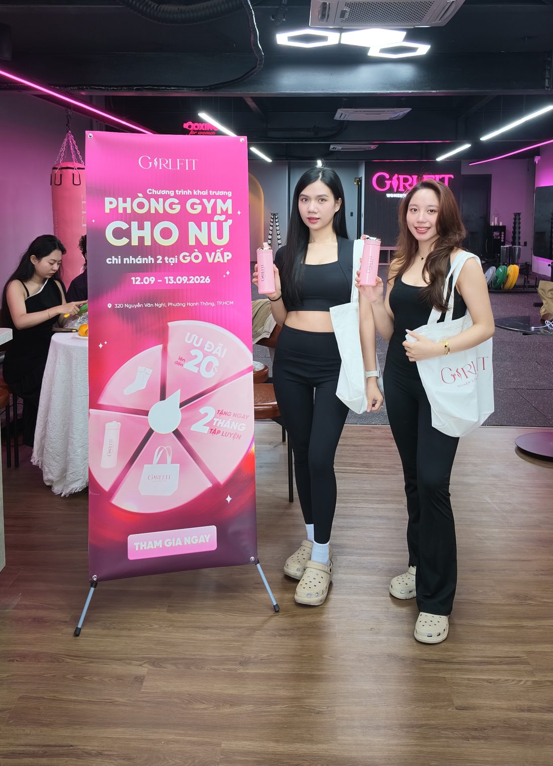 GirlFit chi nhánh Gò Vấp - phòng gym dành riêng cho nữ tại 320 Nguyễn Văn Nghi